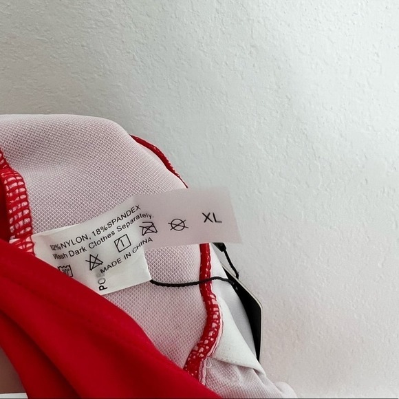 Tempt Me Red One Piece Women Swimsuit Size XL Brand New - Picture 6 of 8